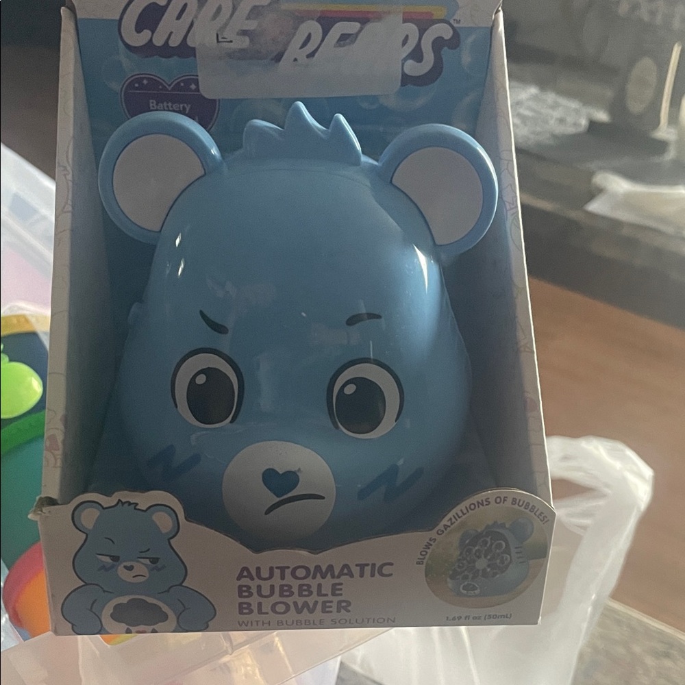 Care Bears Blue Bubble Blower Toy